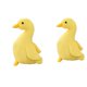 thumbnail image 1 of 2 Uds., Mu?eco De Pato De Peluche Infantil, Decoración, 30cm, Amarillo, 40cm, Amarillo, 1 of 4