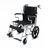 Telotenemos - Silla De Ruedas Estándar Geriatrica Plegable Descansa Pies