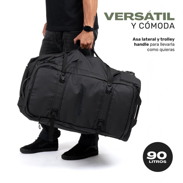Maleta Bolso Trolly Expedition Duffel 90lts Black | Lider