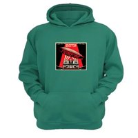 Genérico - Polerón Canguro Led Zeppelin Verde Aguamarina Talla Xs Unisex