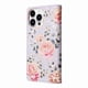 thumbnail image 5 of FOXDOCK Funda Tipo Cartera Floral para iPhone 14 Pro ,Funda con Tapa de Cuero PU, Protección Antigolpes con Ranuras para Tarjetas y Soporte, 5 of 5
