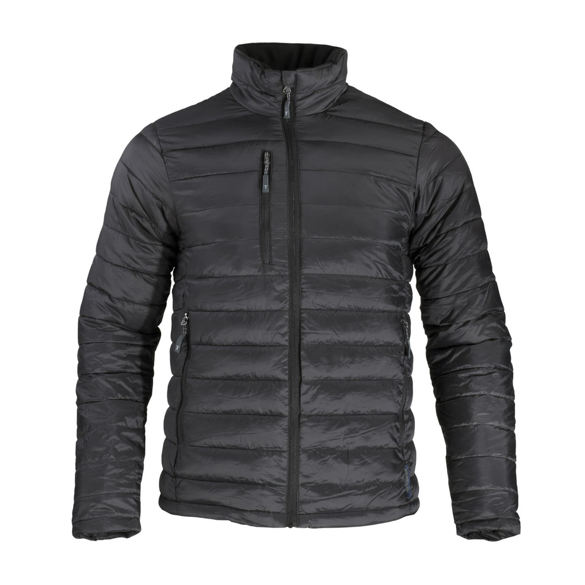 T-world - Parka Térmica Ligth Manga Larga Hombre Negro