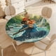 thumbnail image 4 of Paddington En Perú theme Fitted Round Tablecloths Elastic Edged Table Covers Waterproof Table Cloth For Kitchen Holiday Party Tables Decor 120cm, 4 of 6
