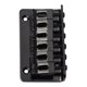 thumbnail image 3 of Pieza Trasera De Puente De Guitarra De Cola Dura Fija De 6 Cuerdas Para Guitarra Eléctrica De 65 Mm, 3 of 5