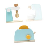 Magideal - 3X El Electrodoméstico Juego De Rol De Juego Juguete Cosplay Fun Temprano Aprendizaje Mezclador De Madera Para Niños Edades De Más De 3 Años Para Niño