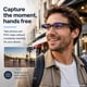thumbnail image 3 of Gafas Inteligentes con Cámara Nexlenz 8MP, Lentes de Luz Azul, Bluetooth, IP65, 3 of 8