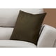 thumbnail image 2 of Almohada Monarch Specialties I 9262 45x45cm Poliéster Verde, 2 of 3