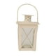 thumbnail image 1 of Farol de Vela Metal Blanco 11X7,5X7,5cm, 1 of 2