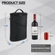 thumbnail image 2 of 2 Botella De Vino Portador Tote Bolsa De Enfriador De Vino A Prueba De Fugas Aislada Bolsa De Viaje De Vino Para La Playa De Picnic Bolsa De Transporte Portátil De Botella De Vino Regalo, 2 of 3