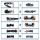 thumbnail image 4 of Candado para nevera Vukgahao 43 cm negro (2 unidades), 4 of 7