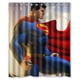 thumbnail image 1 of Cortina de ducha Superman Comfort, juego de cortina de baño con ganchos, tamaño 60 x 72 pulgadas, 1 of 3