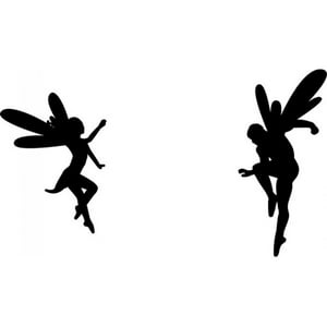 Rienda Libre Graphics - Decomural Fairy Pair Childrens Ws-18855