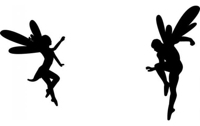 Rienda Libre Graphics - Decomural Fairy Pair Childrens Ws-18855