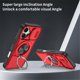 thumbnail image 4 of Funda for iPhone 16 Plus de 6.7 Pulgadas, Cubierta de Cámara Deslizante Incorporada y Soporte Giratorio Anillo de 360 ° Resistente a Golpes Funda Protectora, Rojo, for iPhone 16 Plus, 4 of 8
