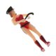 thumbnail image 1 of RM 1:64 Figura Mu?eca Sexy Chica Modelo Al Aire Libre Para Siku Matchbox Fire-wheel Rojo, 1 of 5