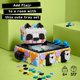 thumbnail image 5 of Set Toy Crafts LEGO DOTS con forma de panda con forma de linda bandeja 41959 para niños mayores de 6 años, 5 of 7