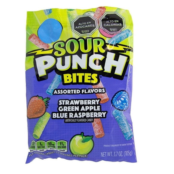 Sour Punch Bites Sabores Surtidos, 1 Un
