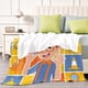 thumbnail image 4 of Blippi anti-pilling, suave, ligera, esponjosa y acogedora de lujo para hogar y cocina – Perfecta para niños y adultos,130X150cm, 4 of 6