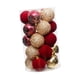 thumbnail image 4 of 25 Bolas Navide?as Para Decorar Las Paredes Del Hogar En Color Burdeos Y Dorado, 4 of 5