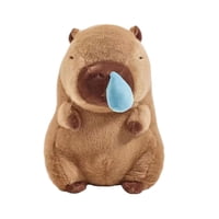 Magideal - Juguete Suave De Peluche De Capibara Con Burbujas De Mocos Extraíbles, Sofá De Dibujos Animados, Decoración Para Habitación De Niños, Muñeca De Animal