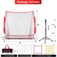 thumbnail image 2 of ZONLOLO 6x6ft Baseball Softball Net for Hitting, Pitching, 2 of 3