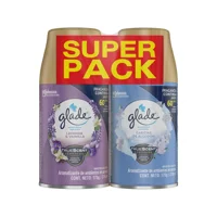 Glade - Super Pack Automatico Repuesto Lavanda Y Vainilla