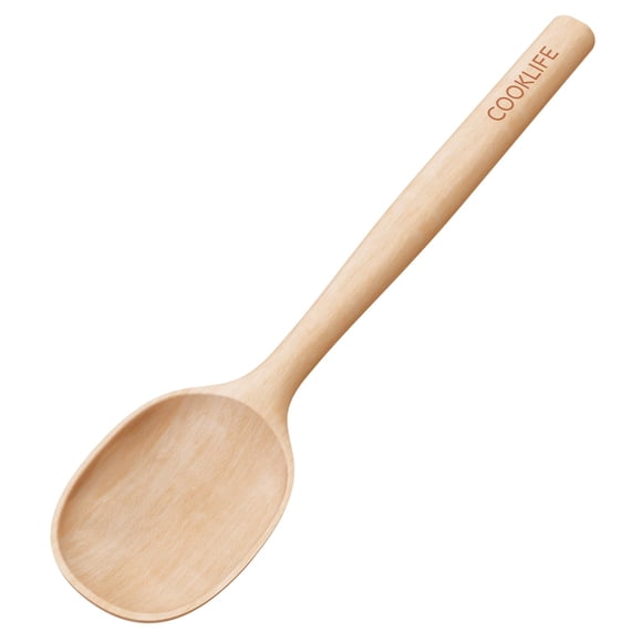 Cuchara grande de madera de haya COOKLIFE con acabado liso