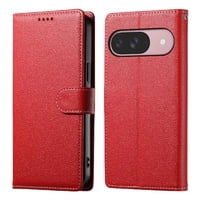 Funda Para Foxdock Google Pixel 9– Cuero Premium, 3 Ranuras Para Tarjetas, Protección Contra Impactos