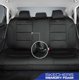 thumbnail image 3 of Fundas para asientos de auto Skechers Memory Foam de lycra, compatibles con airbags, 3 of 8