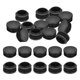 thumbnail image 1 of Uxcell Tapones de Tubo de Plástico de 1-3/8"OD, 24 Piezas de Inserto de Tapón de Agujero Redondo, Negro, 1 of 6