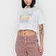 thumbnail image 3 of Polera Mujer Fun Manga Corta Crop Color Blanco Corona, 3 of 5