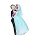 thumbnail image 5 of Adorno Para Tarta De Boda, Coleccionable, Romántico, Realista, Muñecos Para Tarta De Boda, Vestido Azul, 5 of 5