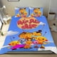 thumbnail image 1 of Rolie Polie Olie Conjunto de sábanas temático, trío de piezas, cómodo y amigable con la piel, diseño único, regalo de decoración para el hogar para familiares, amigos y fans, 90 cm * 190 cm, 1 of 6
