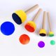 thumbnail image 4 of Juego de 30 pinceles redondos de esponja para pintar, esponjas para pintura acrílica, herramientas de pintura para manualidades infantiles (4 tamaños), 4 of 7