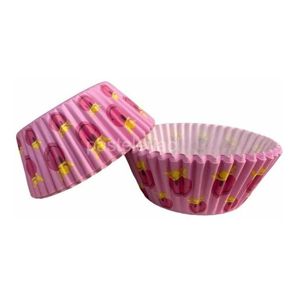 Pack X100 Capsula Para Hornear Capsulas Cupcakes Emoji 7,5cm