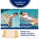 thumbnail image 3 of Flotador de piscina Aqua Original Monterey Hammock para adultos, naranja, 3 of 7