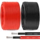 thumbnail image 1 of Cable para panel solar MOOKEERF, 10 AWG, 250 pies, cobre estañado negro y rojo, 1 of 7