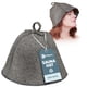 thumbnail image 1 of Sombrero para sauna LifePro de lana, estilo tradicional ruso banya, para hombre y mujer, 1 of 7