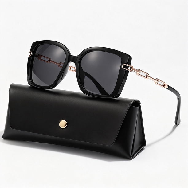 POLASUP GAFAS LENTES DE SOL Diseño ergonómico, gran ajuste Gafas de sol deportivas a prueba de viento para ciclismo