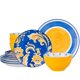 thumbnail image 1 of Juego de vajilla Wisenvoy Ceramic para 4 personas con platos y cuencos, 1 of 6