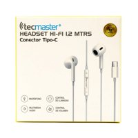 Audífonos Hi-Fi Con Micrófono Conexión Tipo-C Tecmaster