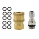 thumbnail image 3 of Conectores De Manguera De Latón De 1/4 Pulgadas Adaptadores Mangueras De Riego Accesorios 5000 PSI, 3 of 5