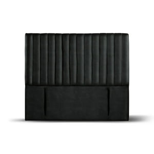 Latam Home - Respaldo Sorrento Cuero Negro King