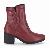 Botin Mujer Burdeo Daiane 77 Piccadilly