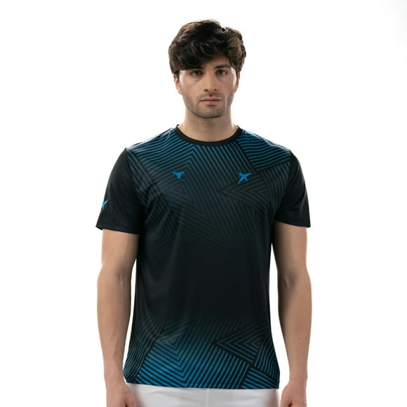 Polera Padel Abian Campa Negra 2024