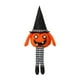 thumbnail image 3 of Muñeco Decorativo De Fantasma De Calabaza De Halloween, Suave, Para El Alféizar De La Ventana De La Sala De Estar, Escritorio, Color Naranja, 3 of 3