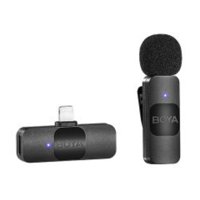 Boya By-V1 Microfono Inalambrico Ultra Compacto Y Portable 2.4Ghz Conector Lightning