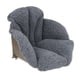 thumbnail image 4 of Cojín De Felpa Para Silla, Cojín Relleno Para Silla De Ordenador, Silla De Comedor, Color Gris Invierno, 4 of 5
