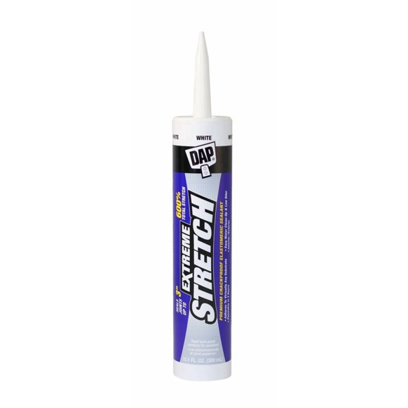 Sellador DAP Extreme Stretch Premium a prueba de grietas, 300 ml, blanco, paquete de 2
