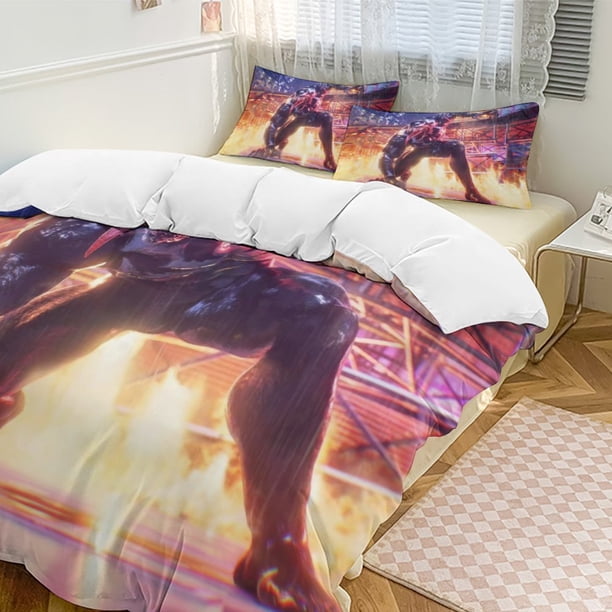 Venom Bedding Comforter Sets 3-Piece Bedding Set Soft Warm Bed Set for Bedroom All Season